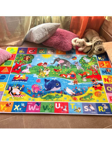 Manta de Juego QUOKKA ABC para Bebés 1.04x1.52m Antideslizante