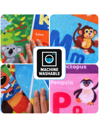 Manta de Juego QUOKKA ABC para Bebés 1.04x1.52m Antideslizante