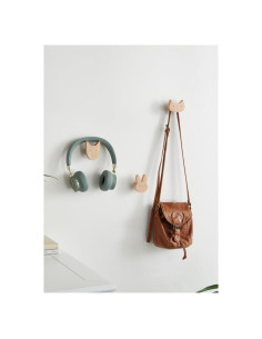 Ganchos de Pared de Madera WONQEXZ - Juego de 4 Animales Lindos