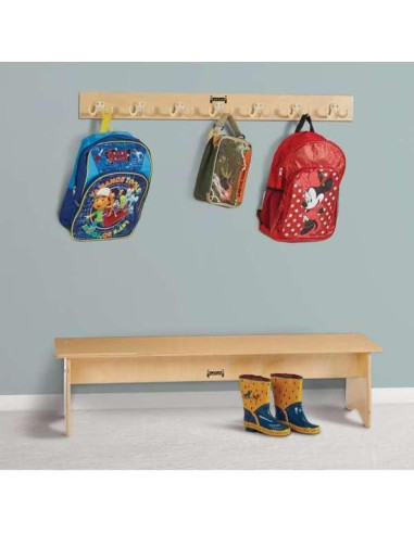 Banco de Aula Jonti-Craft 9107JC para Niños - Madera
