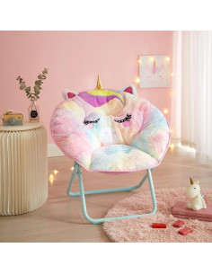 Silla Plegable Unicornio Arcoíris Heritage Kids 58 cm 2