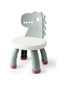 Silla para Niños Sunkaioo Dino Verde Ergonómica 32x29.5cm