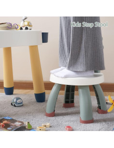 Silla para Niños Sunkaioo Dino Verde Ergonómica 32x29.5cm 2