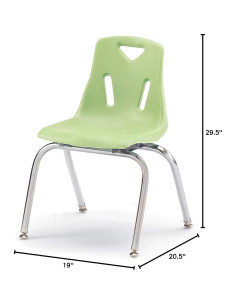 Silla Apilable Jonti-Craft Berries 8146JC1130 40.6 cm Lima 2