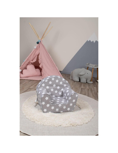 Sofá Delsit para Niños - Sillón de Espuma 33x51x43 cm