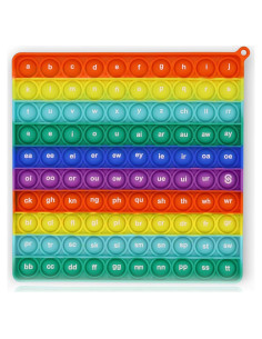 Tablero Educativo Fonético Pop It Bakira 17.6 cm para Niños