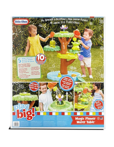 Mesa de Agua Mágica Little Tikes con Flor que Florece