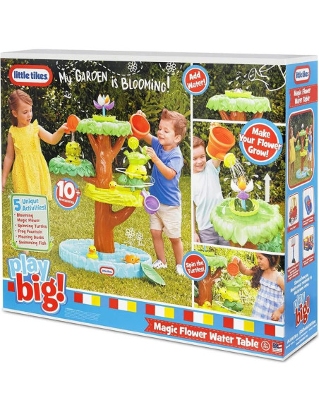 Mesa de Agua Mágica Little Tikes con Flor que Florece