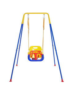 Columpio 3 en 1 FUNLIO para Niños con 4 Sacos de Arena