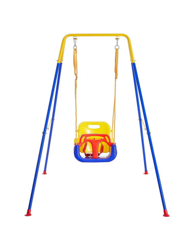 Columpio 3 en 1 FUNLIO para Niños con 4 Sacos de Arena