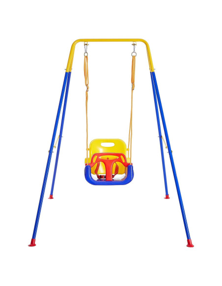 Columpio 3 en 1 FUNLIO para Niños con 4 Sacos de Arena