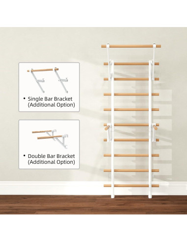 Escalera Sueca DHT WA2-W, Entrenador de Suspensión 9 Varillas