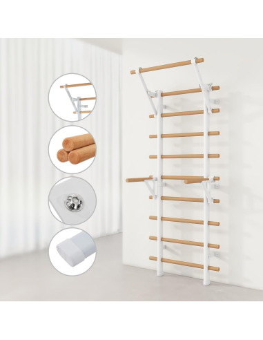 Escalera Sueca DHT WA2-W, Entrenador de Suspensión 9 Varillas