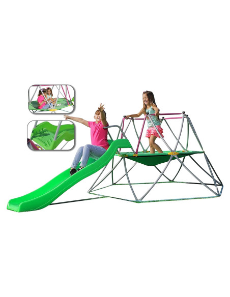 Escalador en Cúpula PLATPORTS para Niños 4-8 Años - Verde