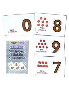 Tarjetas Didácticas de Números MFM TOYS 14.6x9.5 cm