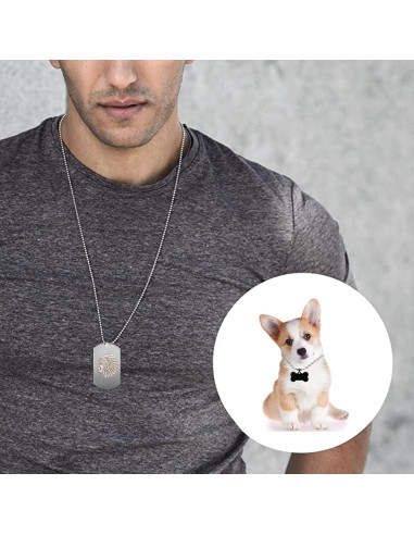 Cadena de cuentas de bola 2.4mm YZDTECH 33.5m con 200 conectores