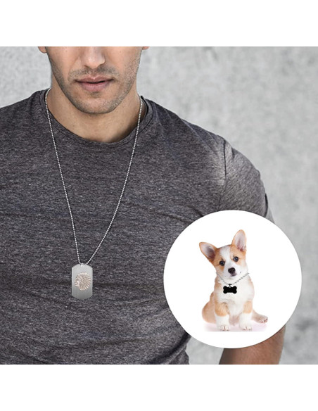 Cadena de cuentas de bola 2.4mm YZDTECH 33.5m con 200 conectores