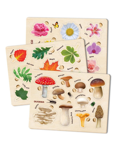 Multipack de 6 Rompecabezas Quokka para Niños y Niñas