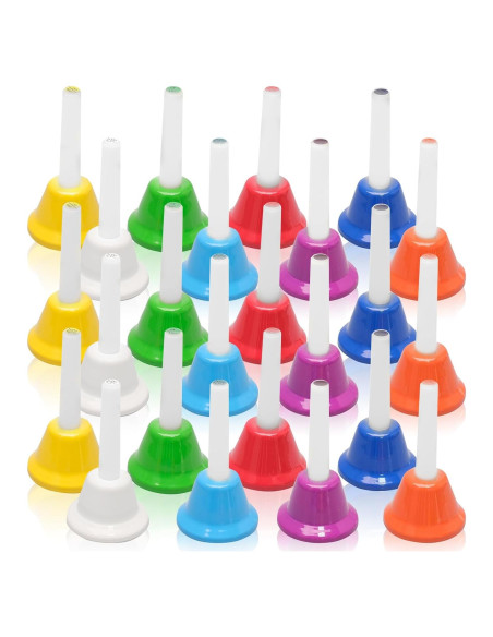 24 Campanas Musicales de Metal CONEHOY para Niños 0.51 kg