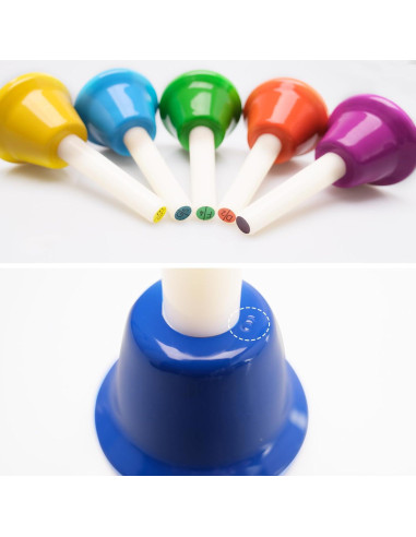 24 Campanas Musicales de Metal CONEHOY para Niños 0.51 kg