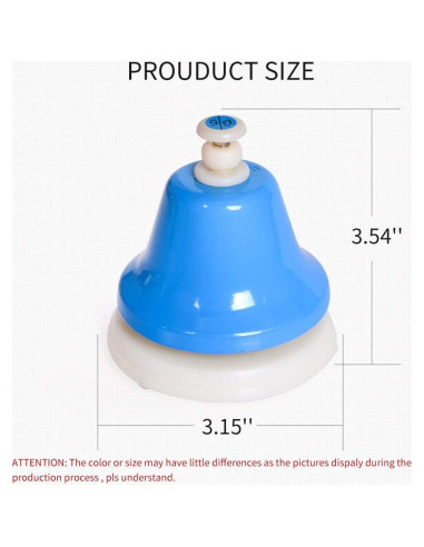 Campana de Escritorio ENNBOM 8 Notas Musicales para Enseñanza