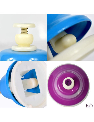 Campana de Escritorio ENNBOM 8 Notas Musicales para Enseñanza