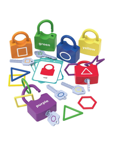 Bloques de Aprendizaje Xylolin para Niños 3 a 6 Años - Juguete Montessori de Formas y Colores