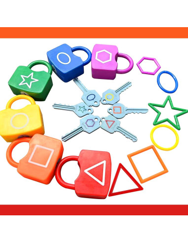 Bloques de Aprendizaje Xylolin para Niños 3 a 6 Años - Juguete Montessori de Formas y Colores