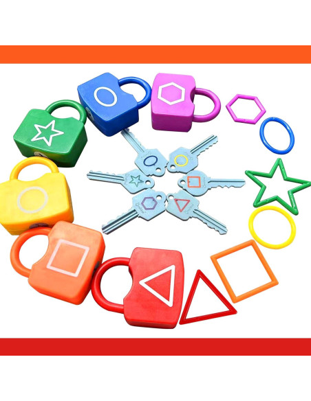 Bloques de Aprendizaje Xylolin para Niños 3 a 6 Años - Juguete Montessori de Formas y Colores