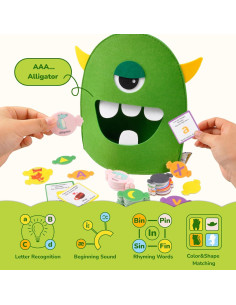 Juguete de Aprendizaje del Alfabeto CHEFAN para Niños 3-6 Años 2