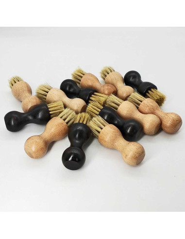 Cepillos para Brillar Zapatos Teensery - 4 Piezas Madera 7.5 cm
