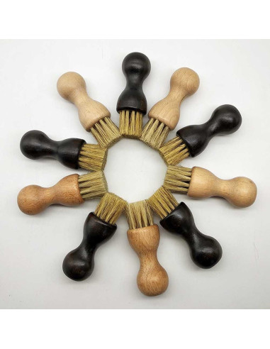 Cepillos para Brillar Zapatos Teensery - 4 Piezas Madera 7.5 cm