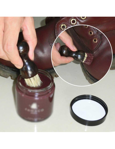 Cepillos para Brillar Zapatos Teensery - 4 Piezas Madera 7.5 cm