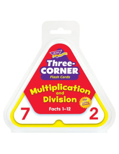 Tarjetas de Flash Matemáticas TREND - Multiplicación y División