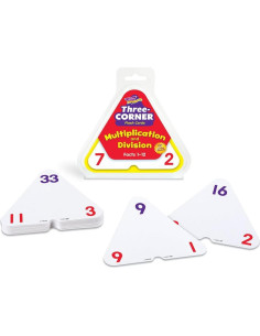 Tarjetas de Flash Matemáticas TREND - Multiplicación y División 2