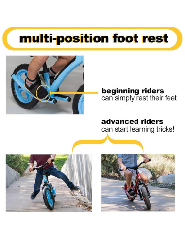 Bicicleta de Equilibrio Mobo Explorer 14" Azul para Niños