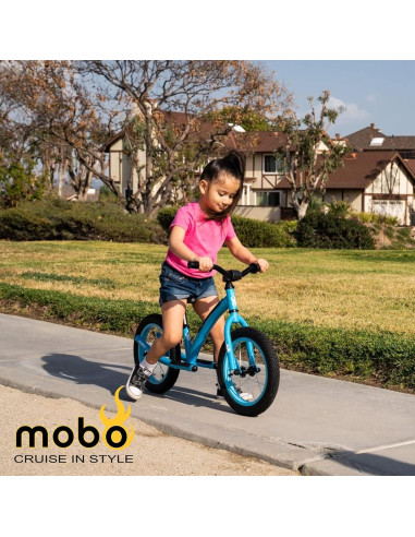 Bicicleta de Equilibrio Mobo Explorer 14" Azul para Niños