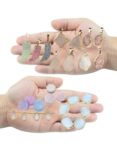 Conjunto de Moldes de Silicona FUNSHOWCASE para Joyería 33 Formas