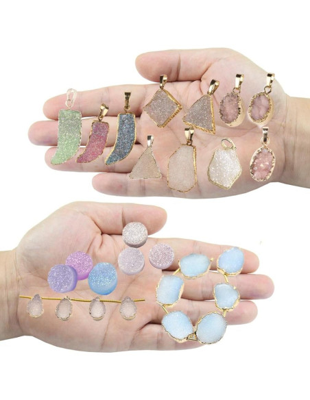 Conjunto de Moldes de Silicona FUNSHOWCASE para Joyería 33 Formas