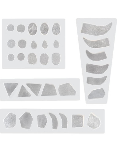 Conjunto de Moldes de Silicona FUNSHOWCASE para Joyería 33 Formas