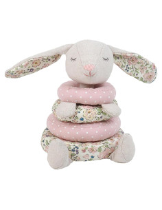 Juguete Apilable de Peluche MON AMI Petit Bunny 18 cm