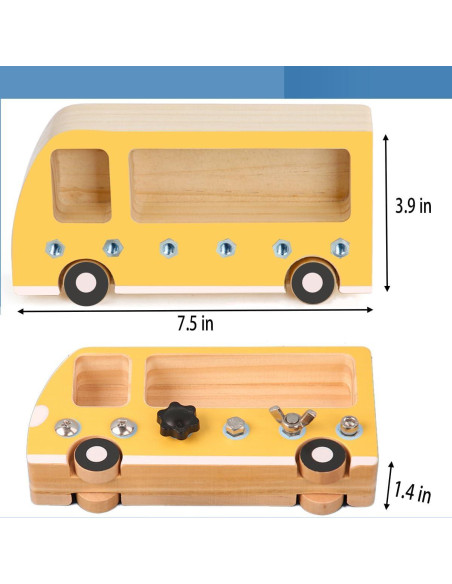 Tablero de Destrezas Montessori AMMLBSCS01 Juguete Educativo