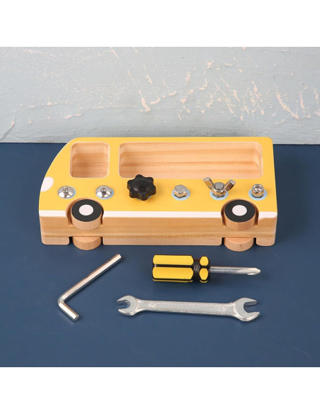 Tablero de Destrezas Montessori AMMLBSCS01 Juguete Educativo