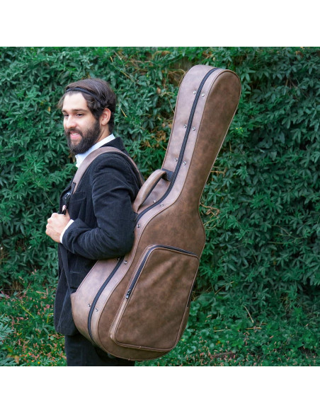 Funda Dura para Guitarra Acústica CAHAYA 40" Impermeable