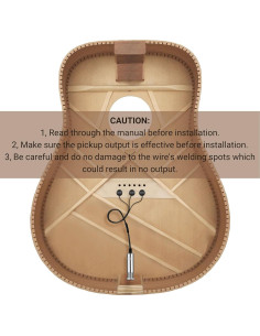 Micrófono de Contacto AMUMU BOUNTIFUL para Guitarra Acústica 2
