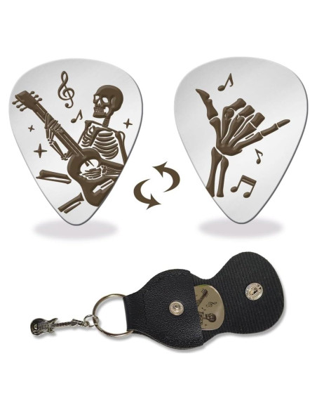 Pua de Guitarra de Acero Inoxidable Arricraft con Soporte