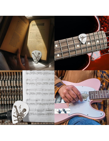 Pua de Guitarra de Acero Inoxidable Arricraft con Soporte