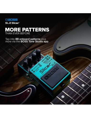Pedal Cortador de Audio BOSS SL-2 con 11 Patrones