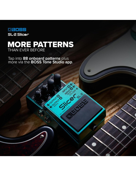 Pedal Cortador de Audio BOSS SL-2 con 11 Patrones