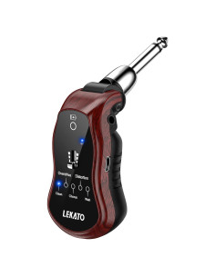 Amplificador de Auriculares LEKATO para Guitarra Eléctrica y Bajo, 5 Efectos